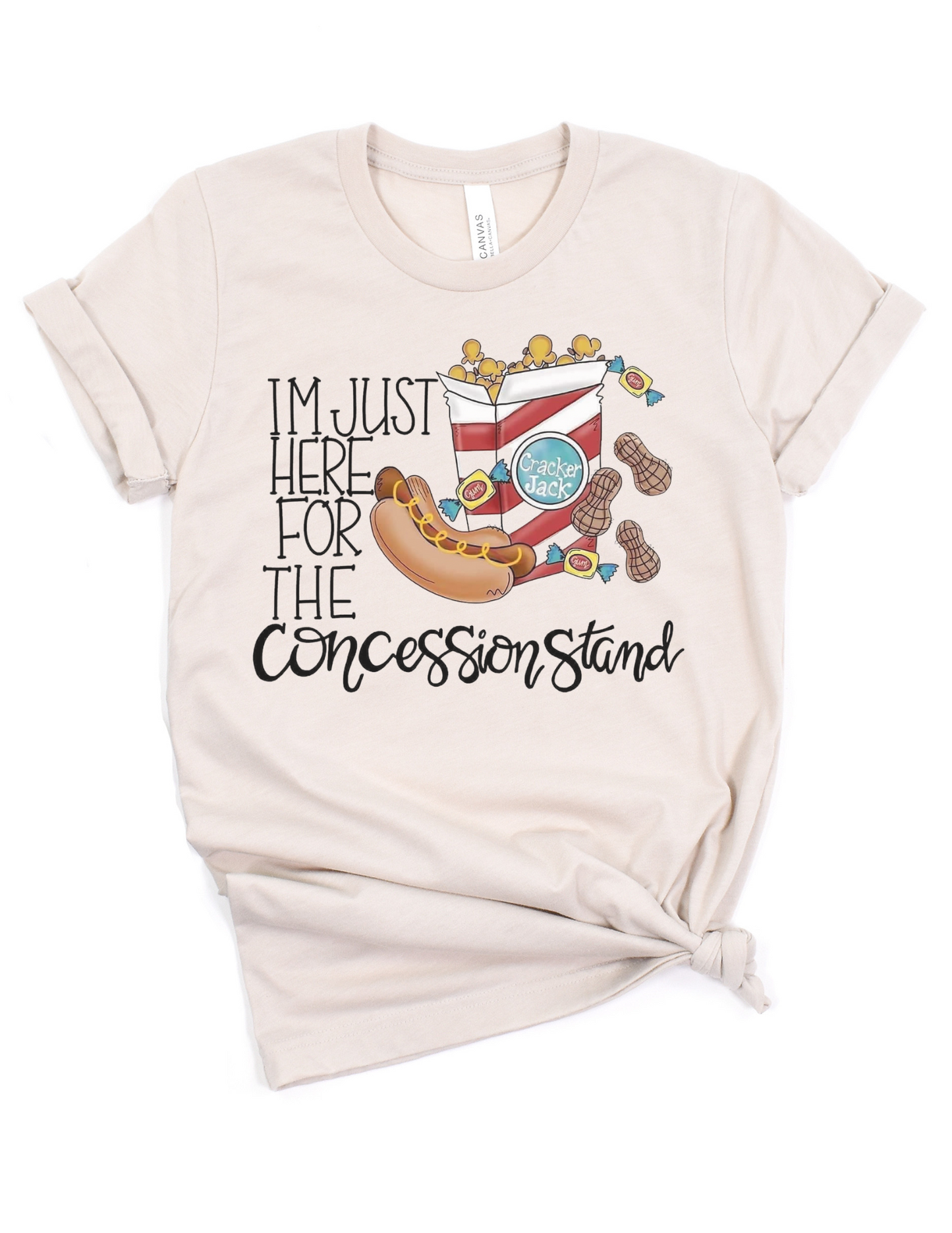 Here for the concession stand tee