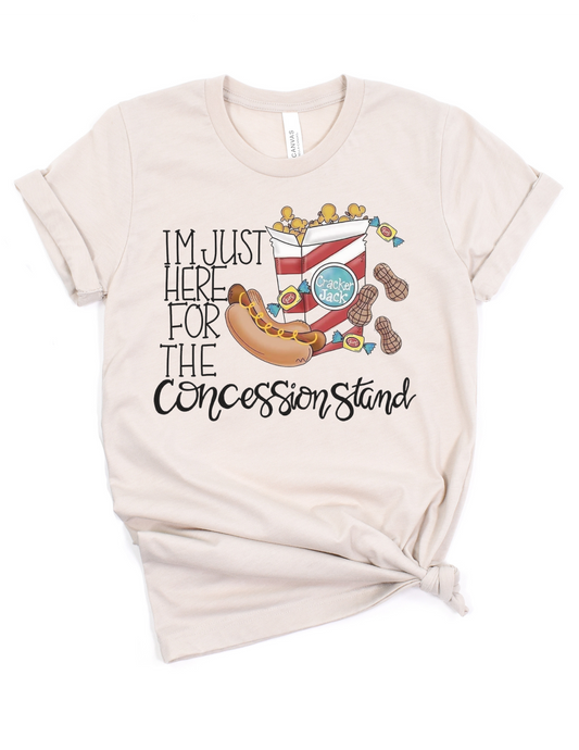 Here for the concession stand tee