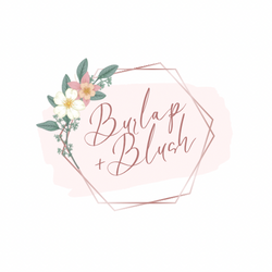 Burlap + Blush